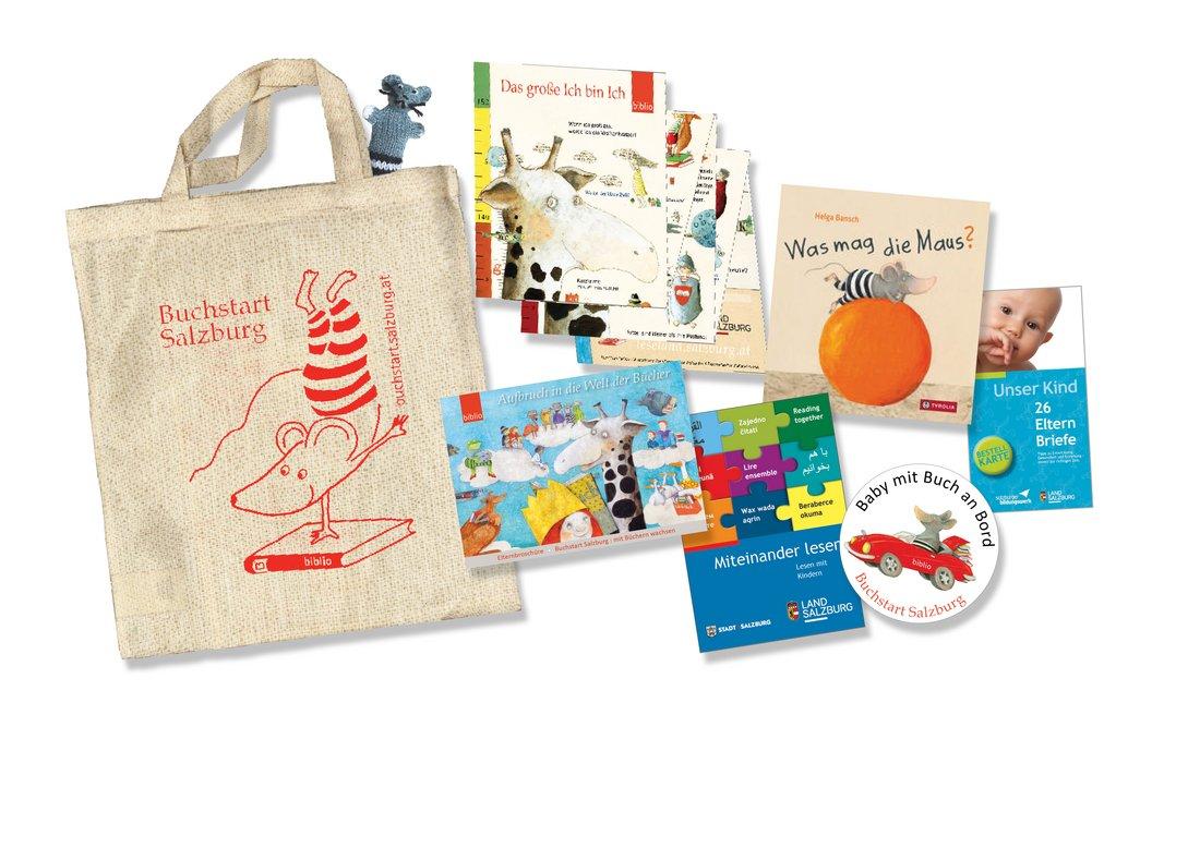 Inhalte der Buchstart-Salzburg Tasche
