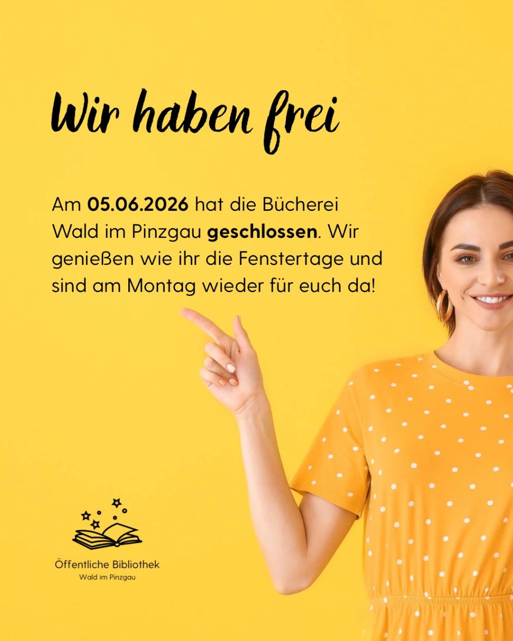 Wir haben geschlossen