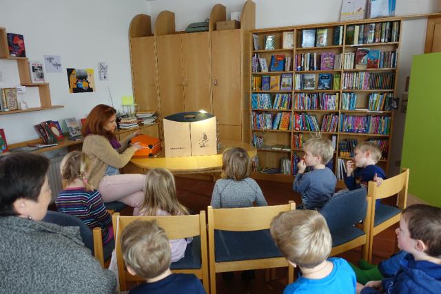 eine Buchvorstellung in der "alten" Bibliothek